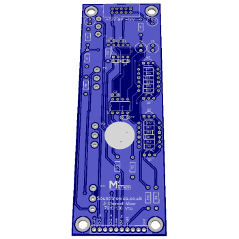 M2Synth Channel Mixer 136 Bare PCB