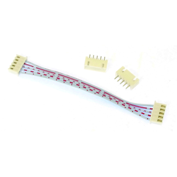 JST Jumper with straight headers 5-way
