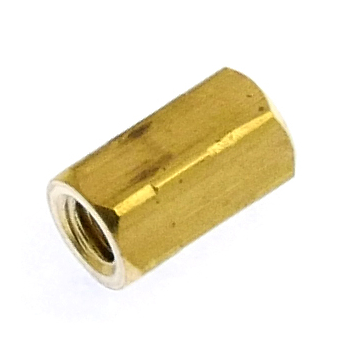 Hex brass spacer 8mm
