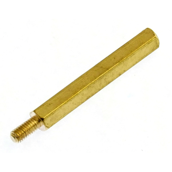 30mm hex brass spacer male female