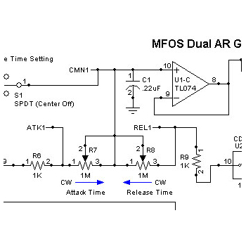 MFOS Dual AR Synth Module DIY Electronics Parts Kit