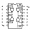 4001B Quad 2 Input Nor Gate