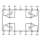 LF444CN/NOPB Quad Low Power JFET Input Op-Amp