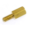 7mm male female brass hex spacer
